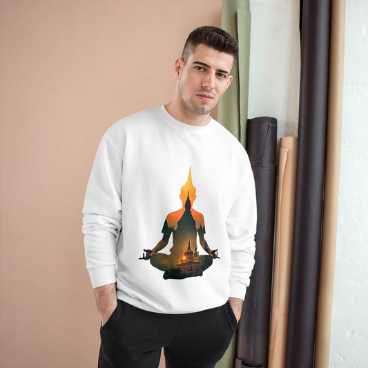 Zen Meditation Champion Sweatshirt - Spiritual Buddha Design